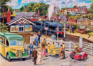 Treats at the Station Nostalgic & Retro Jigsaw Puzzle By Gibsons
