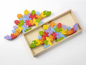 Dinosaur A-Z Puzzle Alphabet/Numbers Children's Puzzles By Begin Again