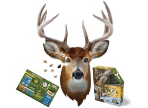 I Am Buck Wildlife Jigsaw Puzzle By Madd Capp Games & Puzzles