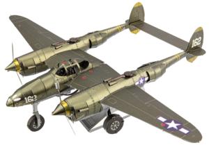 P-38 Lightning Military Metal Puzzles By Metal Earth