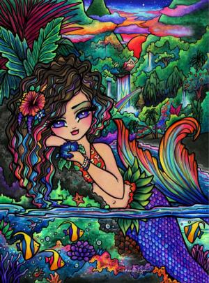 Maui Mermaid Mermaid Jigsaw Puzzle By Jacarou Puzzles