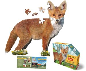 I Am Lil’ Fox Forest Animal Children's Puzzles By Madd Capp Games & Puzzles