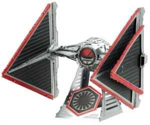 Sith Tie Fighter - Rise of Skywalker Star Wars Star Wars Metal Puzzles By Metal Earth