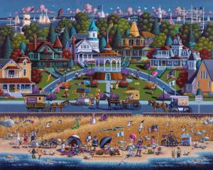 Martha's Vineyard United States Jigsaw Puzzle By Dowdle Folk Art