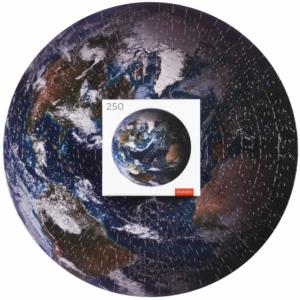 Mini Circle Earth Jigsaw Puzzle Space Round Jigsaw Puzzle By Blue Kazoo