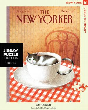 Cattuccino Magazines and Newspapers Jigsaw Puzzle By New York Puzzle Co