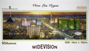 Viva Las Vegas Las Vegas Panoramic Puzzle By Puzzlelife