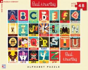 Alphabet Alphabet & Numbers Children's Puzzles By New York Puzzle Co