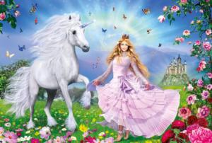 The Unicorn Princess Unicorn Children's Puzzles By Schmidt Spiele