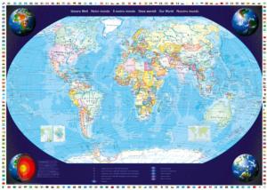Our World Maps / Geography Jigsaw Puzzle By Schmidt Spiele