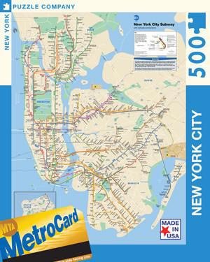 NYC Subway New York Jigsaw Puzzle By New York Puzzle Co