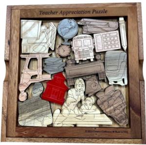 Teacher Appreciation Puzzle Brain Teaser By Creative Crafthouse