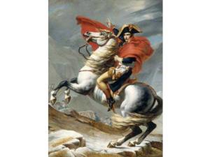 The Napoleon Crossing the Alps History Wooden Jigsaw Puzzle By Tomax Puzzles
