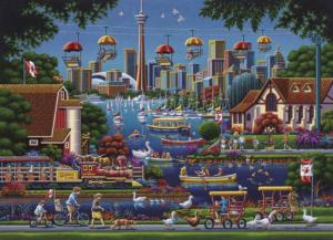 Toronto Island Canada Jigsaw Puzzle By Dowdle Folk Art