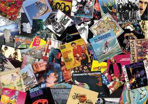 Vintage Album Covers Collage Jigsaw Puzzle By Surelox