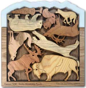 Animals of Rocky Mountains By Creative Crafthouse