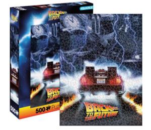 Back To The Future  Out A Time Movies & TV Jigsaw Puzzle By Aquarius