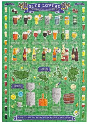 Beer Lover's Drinks & Adult Beverage Tin Packaging By Ridley's Games