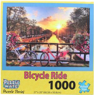 Bicycle Ride - Scratch and Dent Bicycle Jigsaw Puzzle By Puzzle Mate