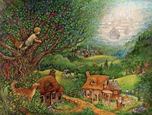 Far Away by Bill Bell Cabin & Cottage Jigsaw Puzzle By Karmin International