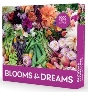 Blooms & Dreams Fruit & Vegetable Jigsaw Puzzle By Gibbs Smith