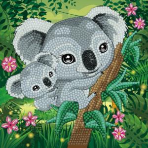 Koala Hugs Crystal Art Card Kit By Crystal Art