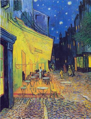 Cafe Terrace at Night Impressionism & Post-Impressionism Jigsaw Puzzle By Piatnik