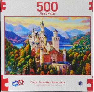 Castle in the Mountains Mountain Jigsaw Puzzle By Surelox