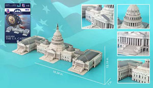 The US Capitol Building United States 3D Puzzle By Daron Worldwide Trading
