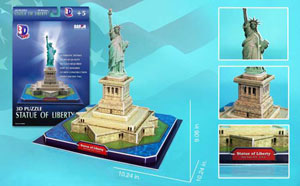 Statue of Liberty United States 3D Puzzle By Daron Worldwide Trading