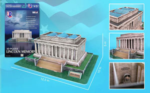 Lincoln Memorial United States 3D Puzzle By Daron Worldwide Trading