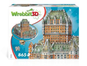 3D Puzzle Chateau Frontenac Canada 3D Puzzle By Wrebbit