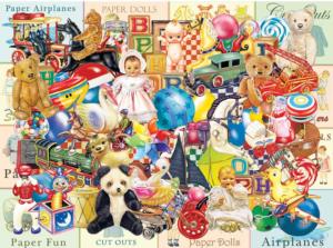 Childhood Memories by Rosiland Solomon Nostalgic & Retro Jigsaw Puzzle By Karmin International