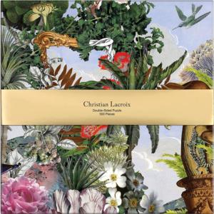 Christian Lacroix Jardin Des Rêves Double Sided Puzzle Contemporary & Modern Art Double Sided Puzzle By Galison