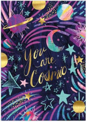 Cosmic Quotes & Inspirational Children's Puzzles By Lang