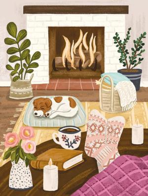 Cozy Fireplace (With Scented Candle) Around the House Collectible Packaging By Karmin International