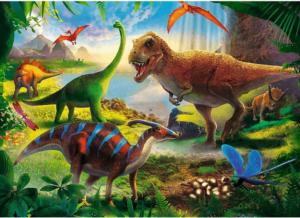 Frame Dinosaurs Children's Cartoon Children's Puzzles By Trefl
