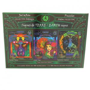 Earth Signs Multipack Puzzles Astrology & Zodiac Multi-Pack By Jacarou Puzzles