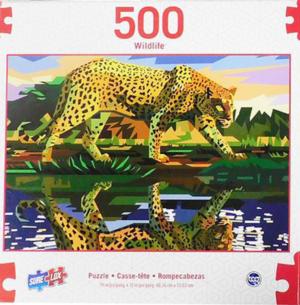 Feline Reflections Big Cats Jigsaw Puzzle By Surelox