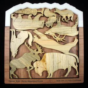Animals of Rocky Mountains By Creative Crafthouse
