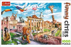 Funny Cities - Wild Rome Italy Jigsaw Puzzle By Trefl