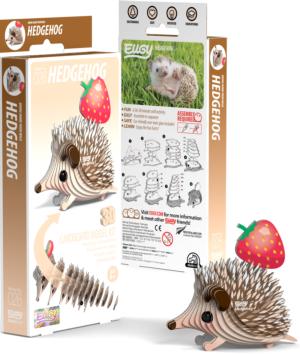 Hedgehog Eugy Animals 3D Puzzle By Geo Toys