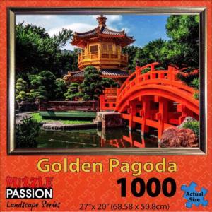 Golden Pagoda Lakes & Rivers Jigsaw Puzzle By Puzzle Passion