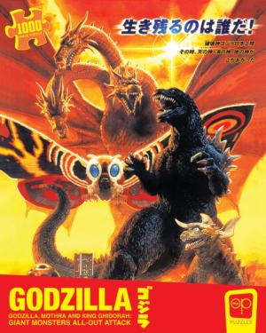 Godzilla Movies & TV Jigsaw Puzzle By USAopoly