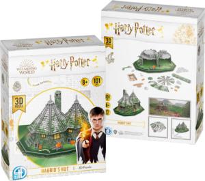 3D Harry Potter Hagrids Hut Harry Potter 3D Puzzle By 4D Cityscape Inc.