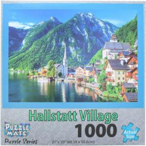 Hallstatt Village Lakes & Rivers Jigsaw Puzzle By Puzzle Mate