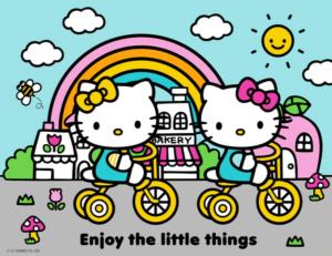 Hello Kitty and Mimmy Children's Cartoon Jigsaw Puzzle By RoseArt