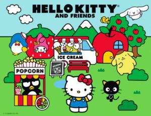 Hello Kitty in the Park Children's Cartoon Jigsaw Puzzle By RoseArt