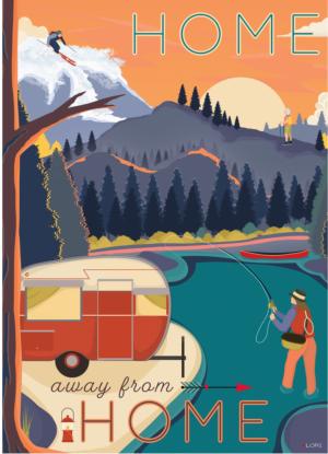 Home Away From Home - Let's Explore Camping Jigsaw Puzzle By Ceaco