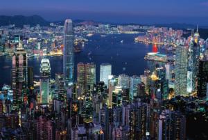 Hong Kong By Night Travel Jigsaw Puzzle By Tomax Puzzles